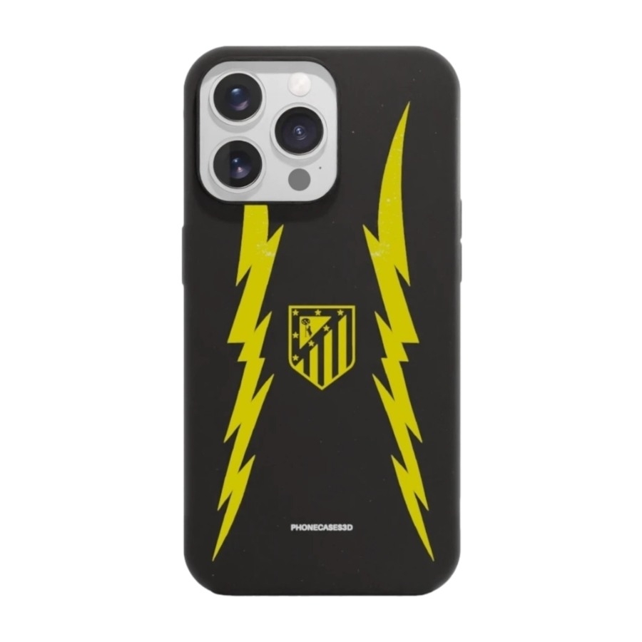 Phonecases3D iPhone 13 Pro Atlético de Madrid komposterbart cover, sort billede 1