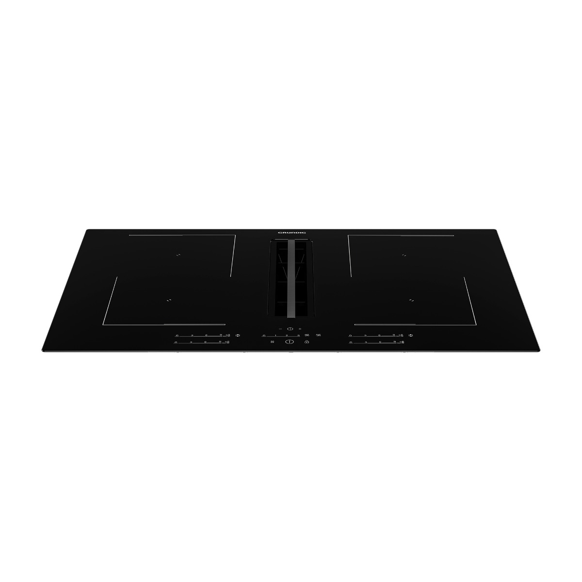 Grundig Gieh 834481 P induktionskogeplade med integreret emhætte billede 7