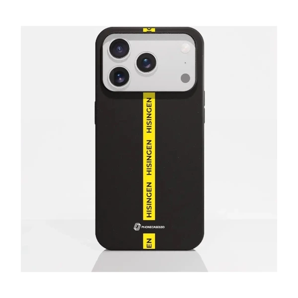 Phonecases3D iPhone 17 Pro Max BK Häcken kompostoituva suojakuori, musta
