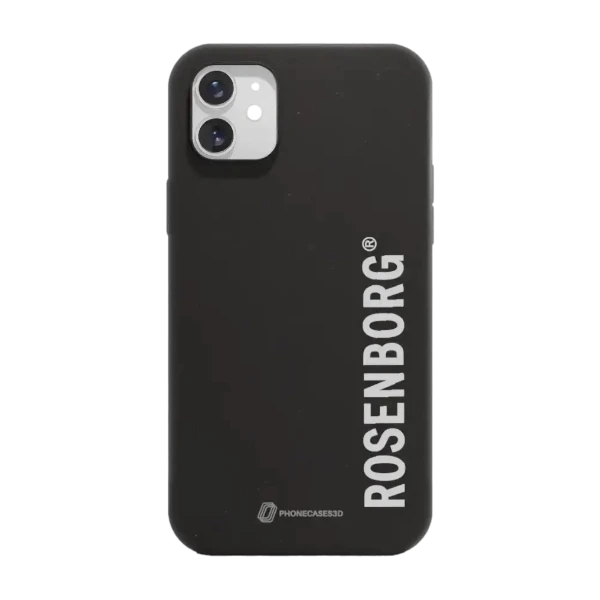 Phonecases3D iPhone 11 RBK kompostoituva suojakuori, musta