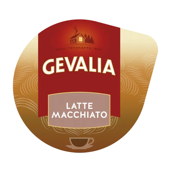 Tassimo Gevalia Caramel Macchiato, Roast Ground Coffee, 16 T-Discs / 8  Portions