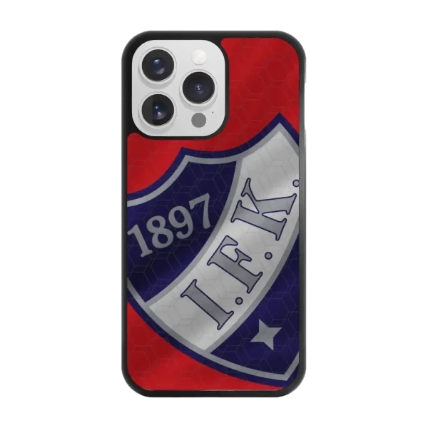 Phonecases3D iPhone 13 Pro HIFK Hockey -3D suojakuori, musta