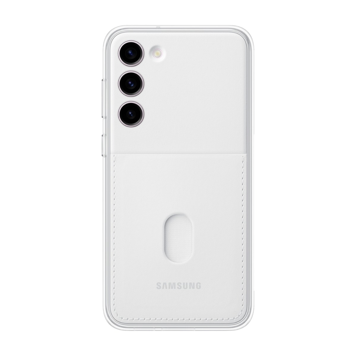 S23 Plus Frame Case - White