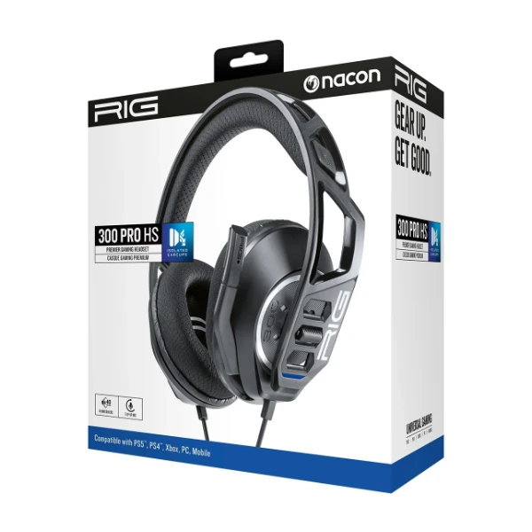 RIG 300 PRO HS -PELIHEADSET -, MUSTA - Power.fi