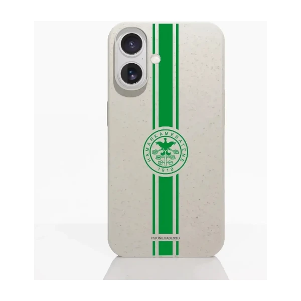 Phonecases3D iPhone 17 HamKam kompostoituva suojakuori, valkoinen
