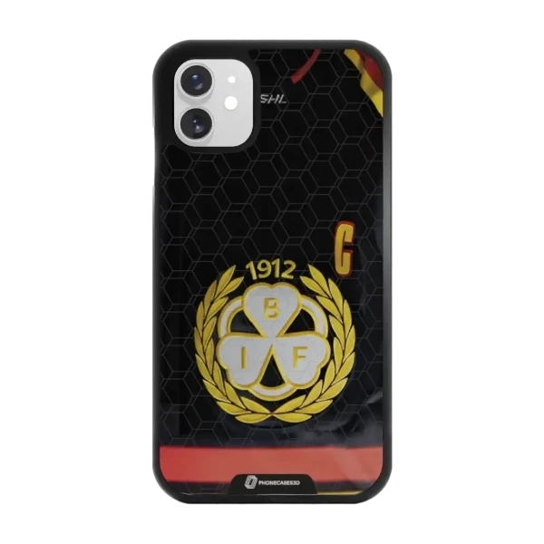 Phonecases3D iPhone 11 Brynäs IF -3D suojakuori, musta