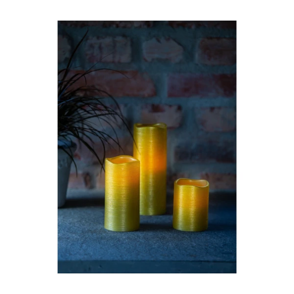 Kulz LED Kynttil 10 Cm Kulta Power fi Kulz LED Kynttil 10 Cm Kulta Power fi