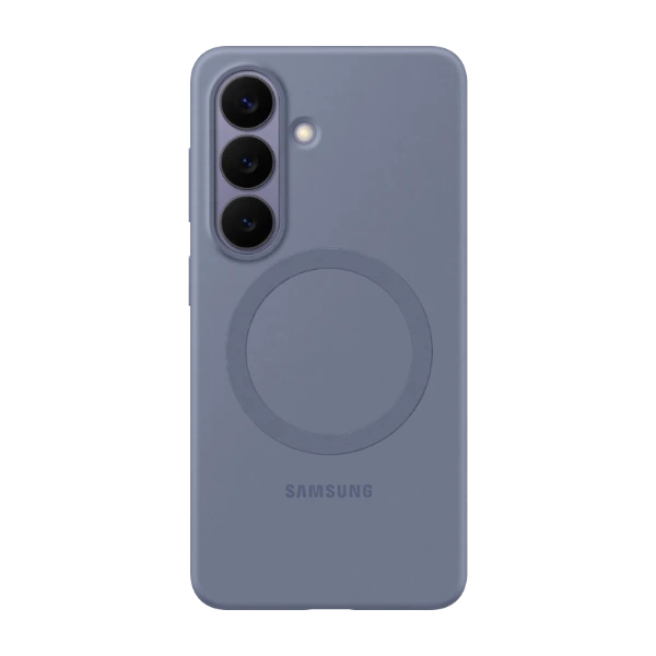 Samsung Galaxy S26 Silicone Magnet -suojakuori, violetti