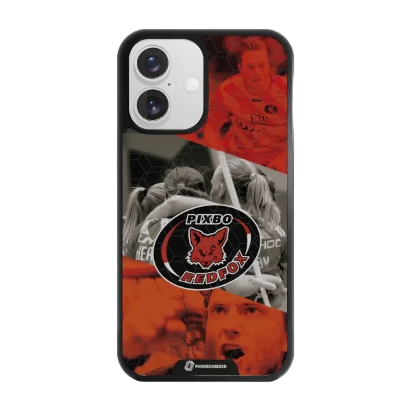 Phonecases3D iPhone 16 Pixbo IBK -3D suojakuori, musta