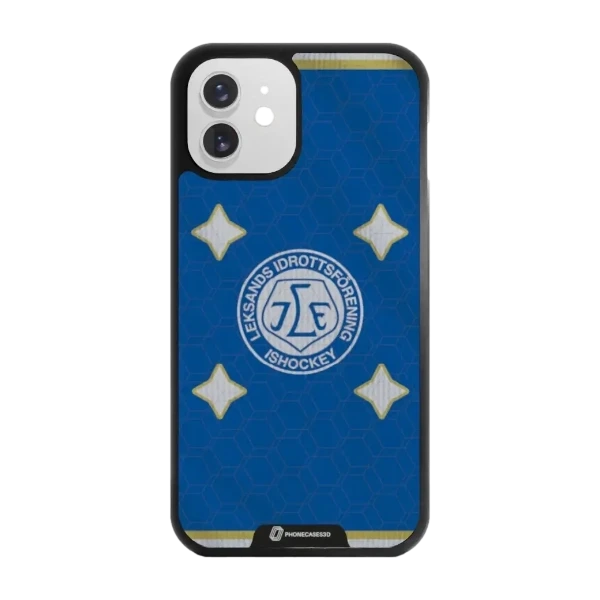Phonecases3D iPhone 12 Leksands IF -3D suojakuori, musta