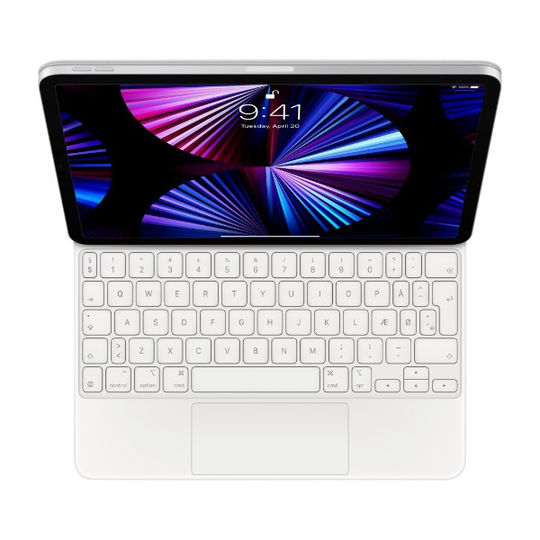 Apple iPad Pro 11" Magic Keyboard, hvid