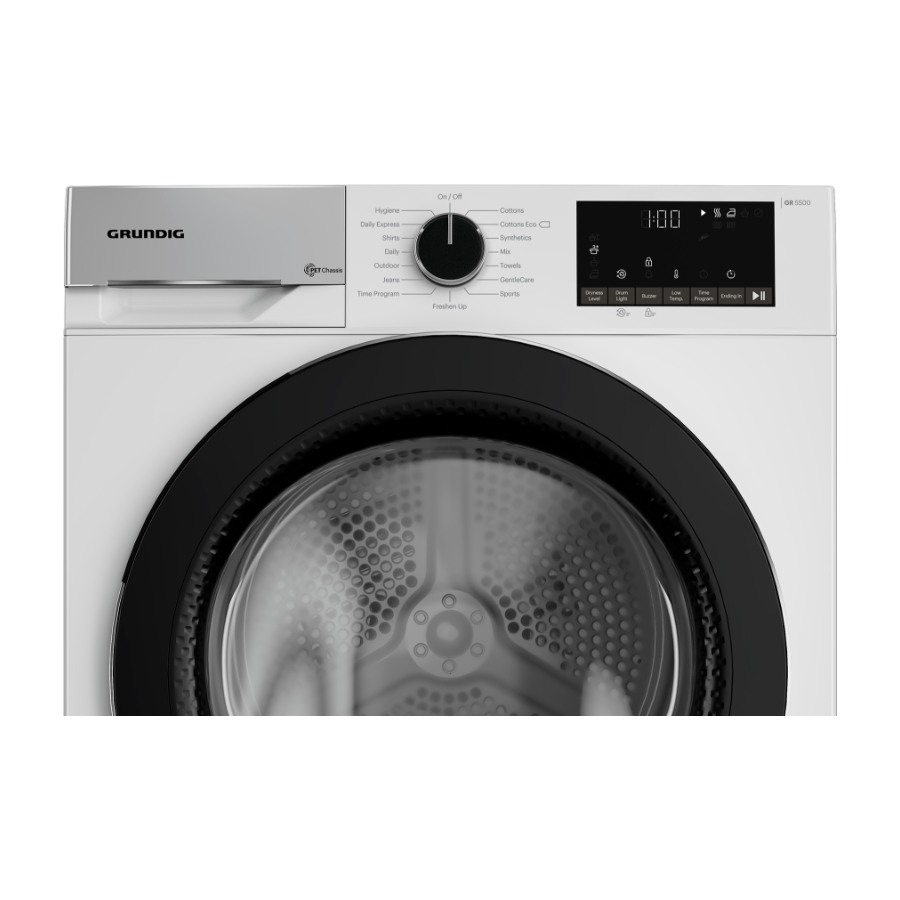 Grundig GR5500 GtP5911N tørretumbler billede 7