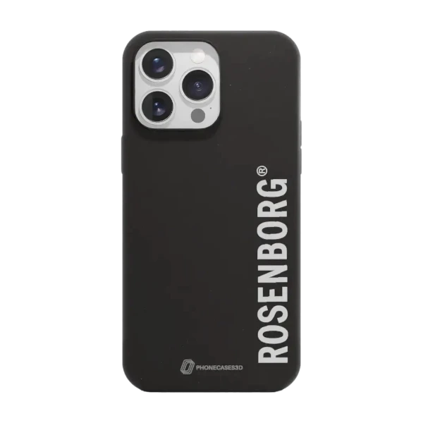 Phonecases3D iPhone 16 Pro Max RBK kompostoituva suojakuori, musta