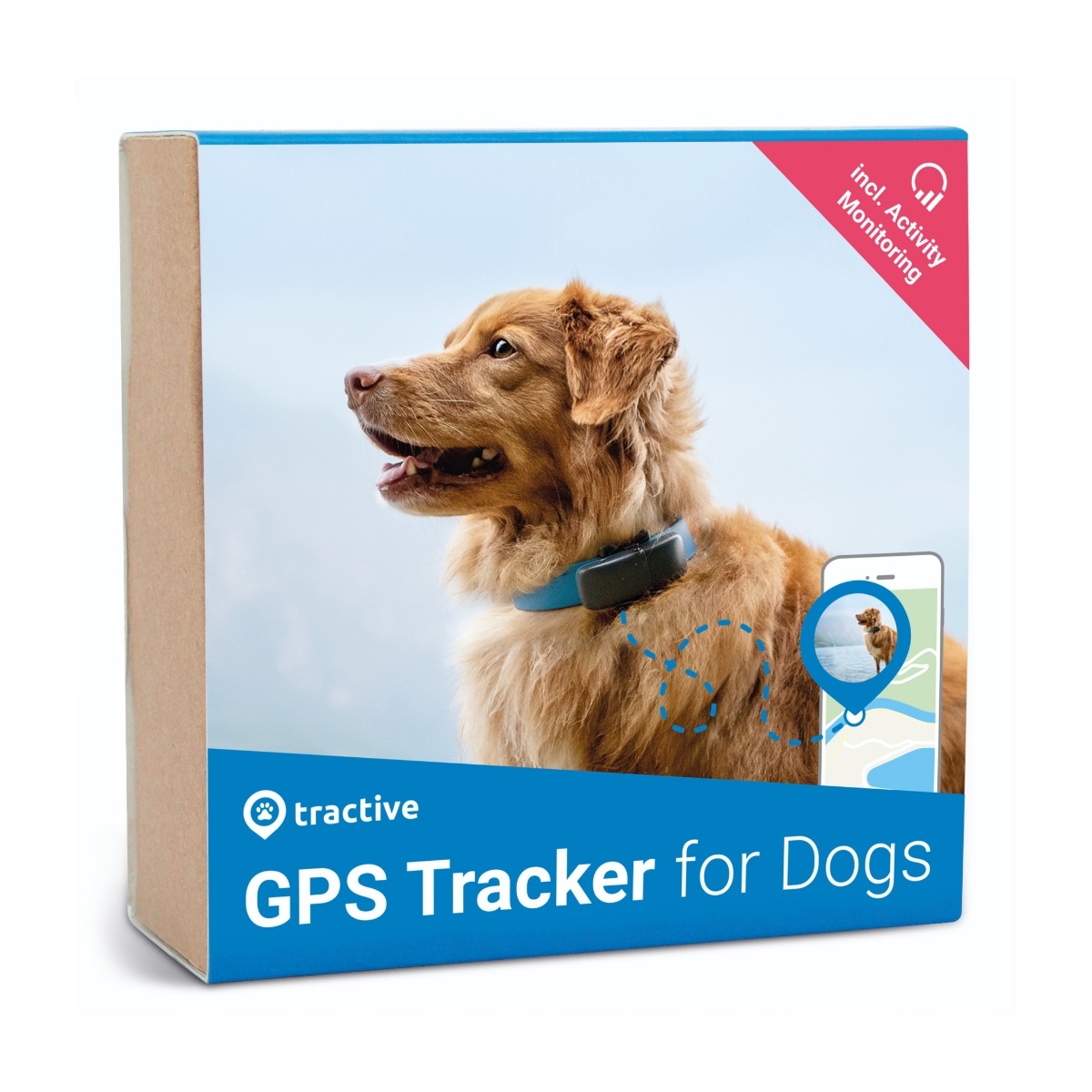 TRACTIVE GPS HUNDE TRACKER MED AKTIVITETSTRACKING Power.dk