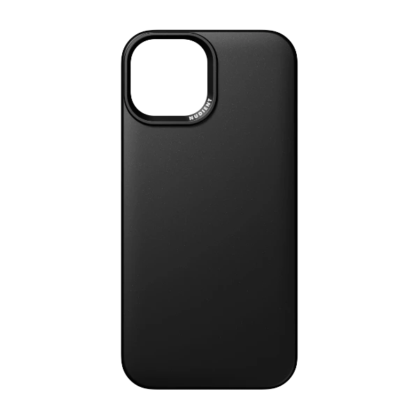 NUDIENT iPhone 15 Thin suojakuori MagSafe Ink black