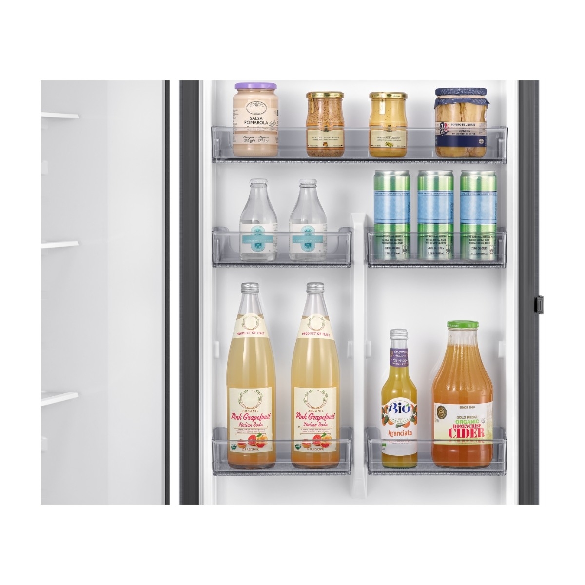 Samsung RR40H39GETEF køleskab, Gentle Silver billede 5