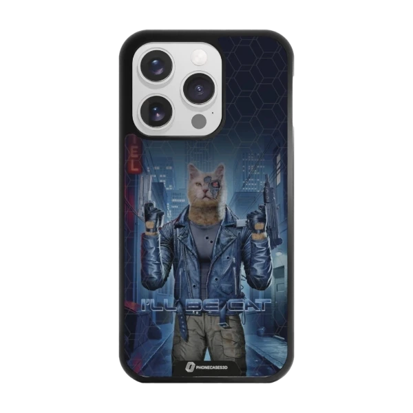 Phonecases3D iPhone 15 Pro Joseph Tate -3D suojakuori, musta