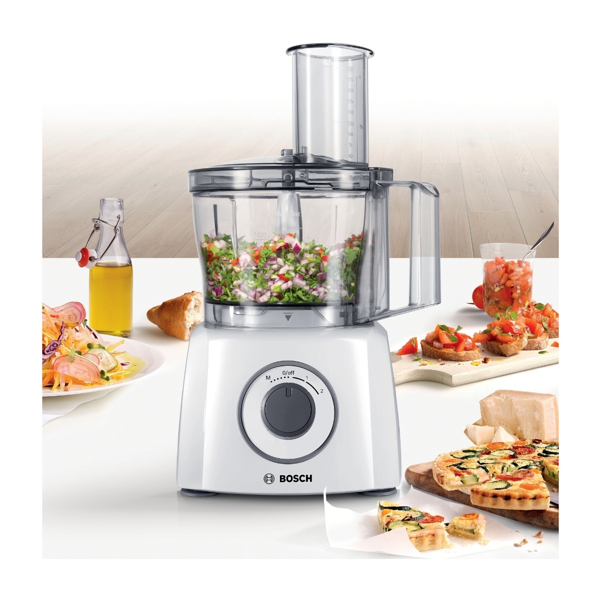 Bosch MCM3110W food processor billede 2