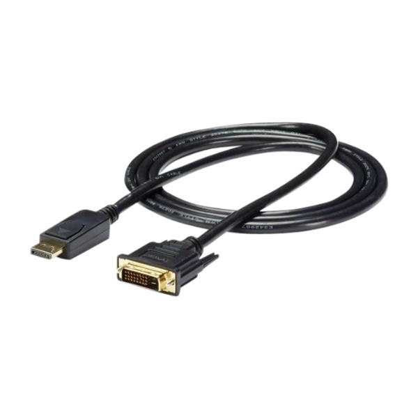Startech 6 Ft Displayport To Dvi Cable M/m 1.8m Displayport Hann Dvi-d Hann