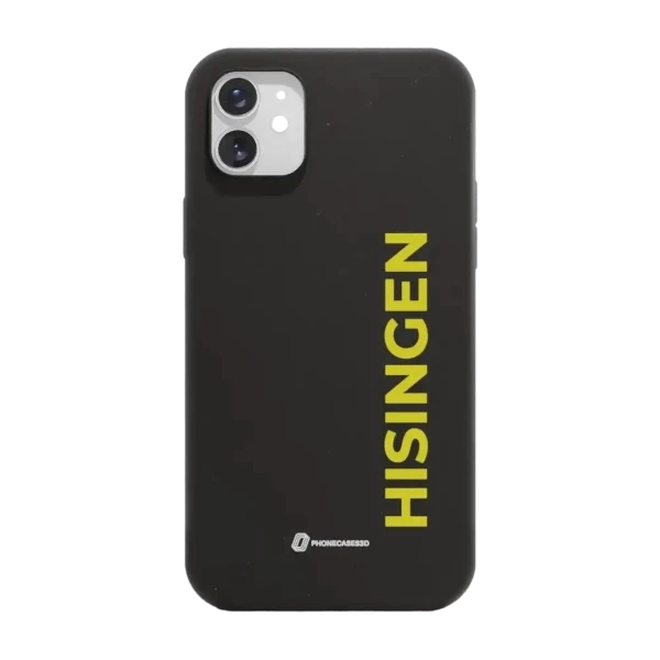 Phonecases3D iPhone 11 BK Häcken kompostoituva suojakuori, musta