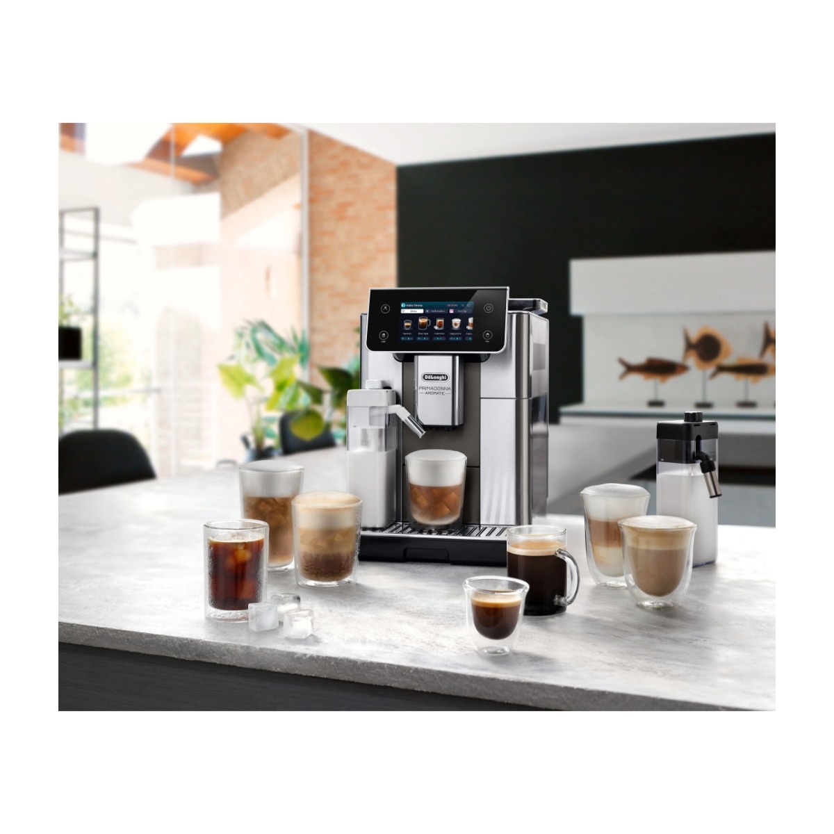 DeLonghi PrimaDonna Aromatic ECAM630.75.TM espressomaskine billede 6