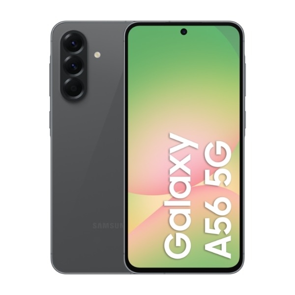 Samsung Galaxy A56 5G 128 GB, Awesome Graphite (Siste sjanse - utgående produkt)