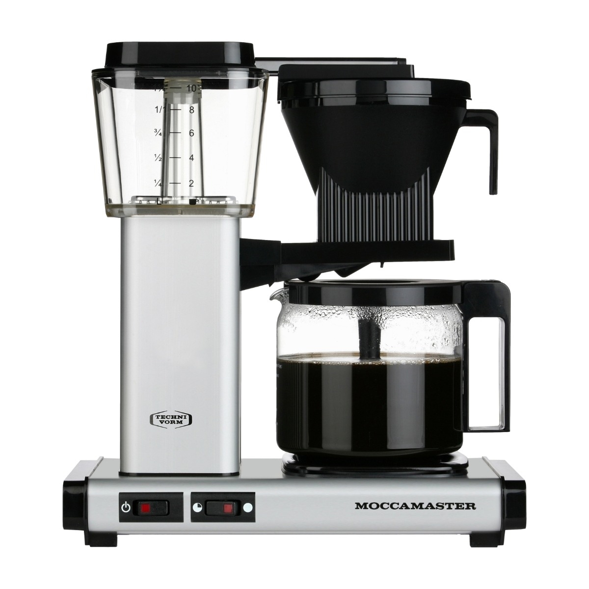 Moccamaster Automatic kaffemaskine, Matte Silver