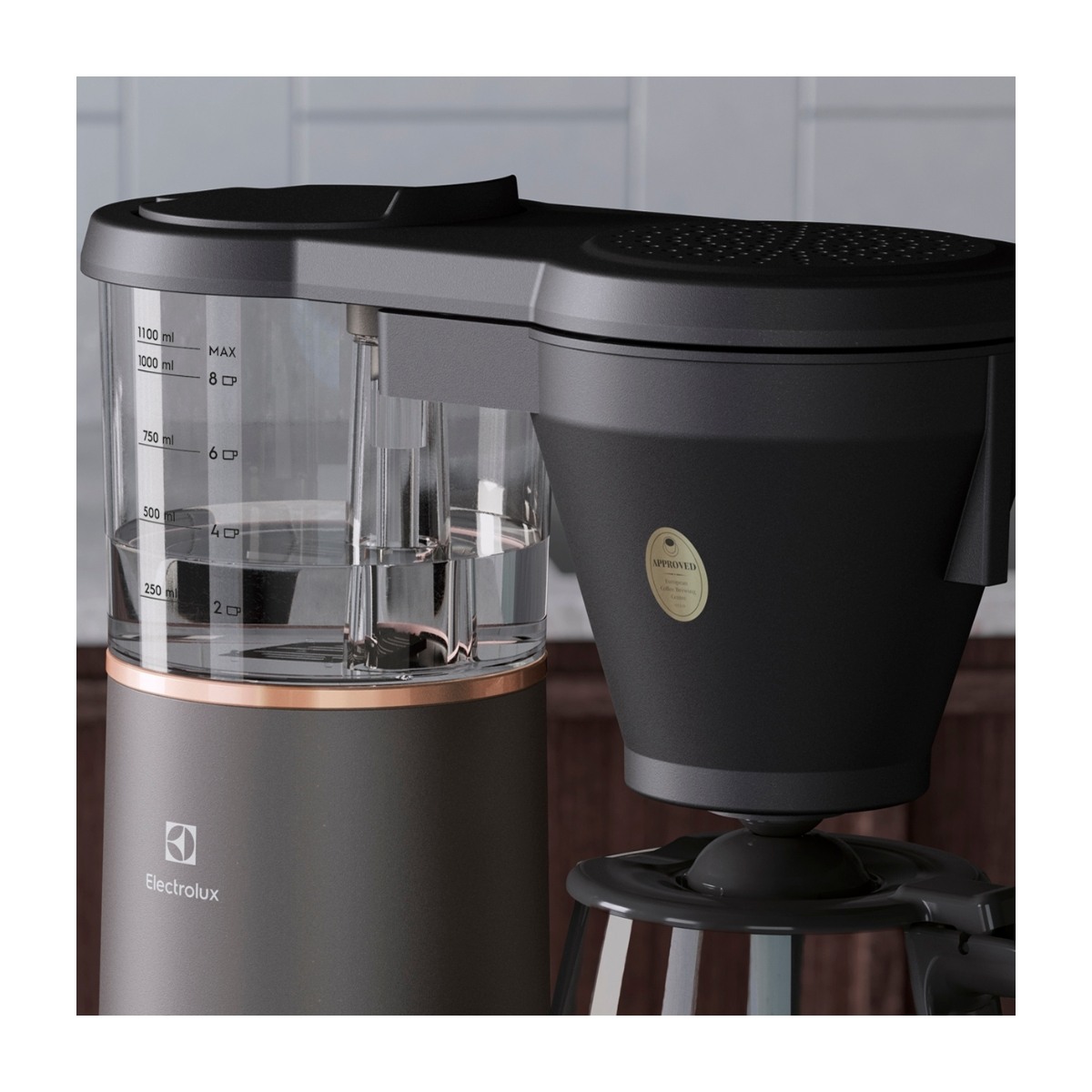 Electrolux E7CM1-4MTM Explore 7 kaffemaskine, titaniumgrå billede 4