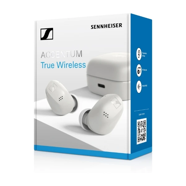 Sennheiser ACCENTUM True Wireless ホワイト ACCENTUM True Wireless | In-Ear, Noise-Canceling, Wireless