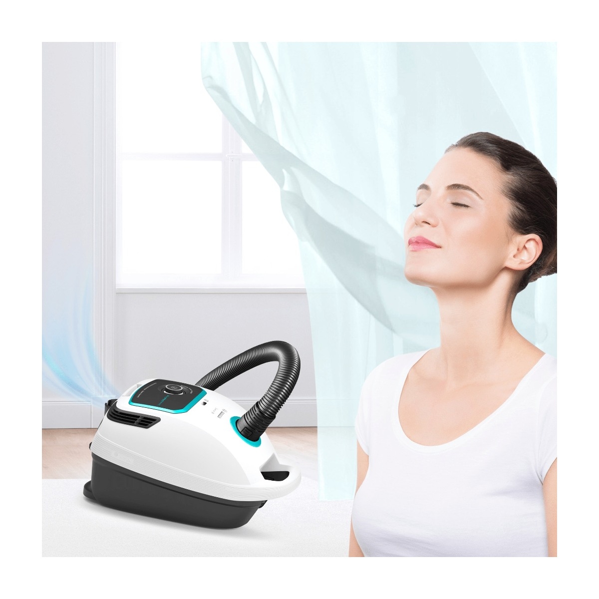 BOSCH BGL6HYG1 PROHYGIENIC STØVSUGER, HVIT Power.no BOSCH BGL6HYG1 PROHYGIENIC STØVSUGER, HVIT Power.no