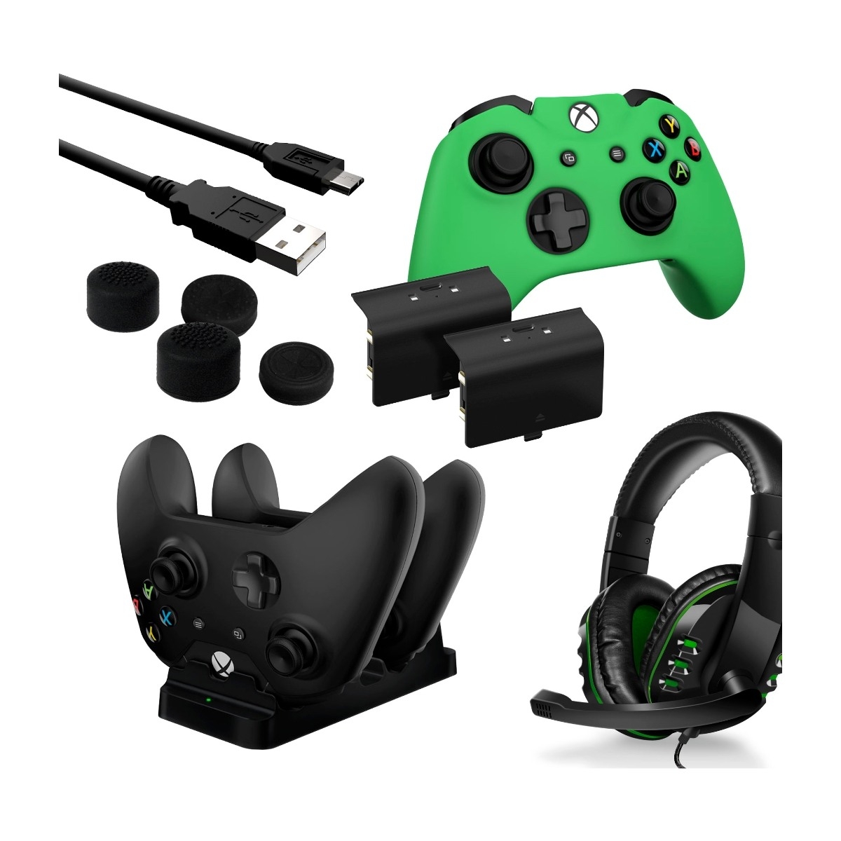 xbox controller with headset