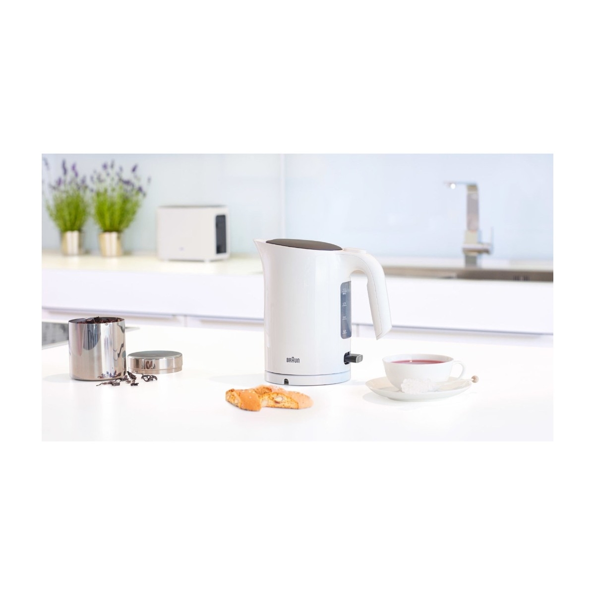 Braun WK3000WH Purease kedel, hvid billede 4