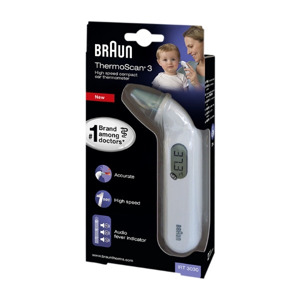 Braun IRT3030WE termometer