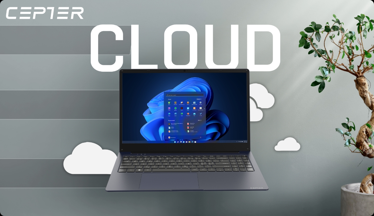 Cepter Cloud 15,6" laptop.