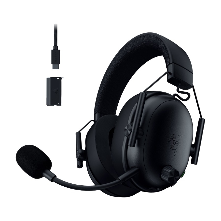 Razer BlackShark V3 trådløst gaming headset, sort