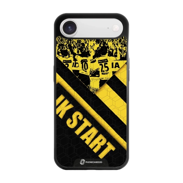 Phonecases3D iPhone Air IK Start -3D suojakuori, musta