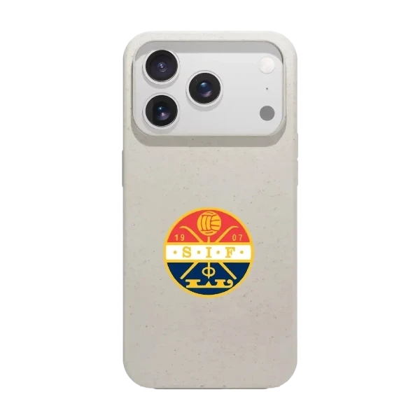 Phonecases3D iPhone 17 Pro Max Strømsgodset kompostoituva suojakuori, valkoinen