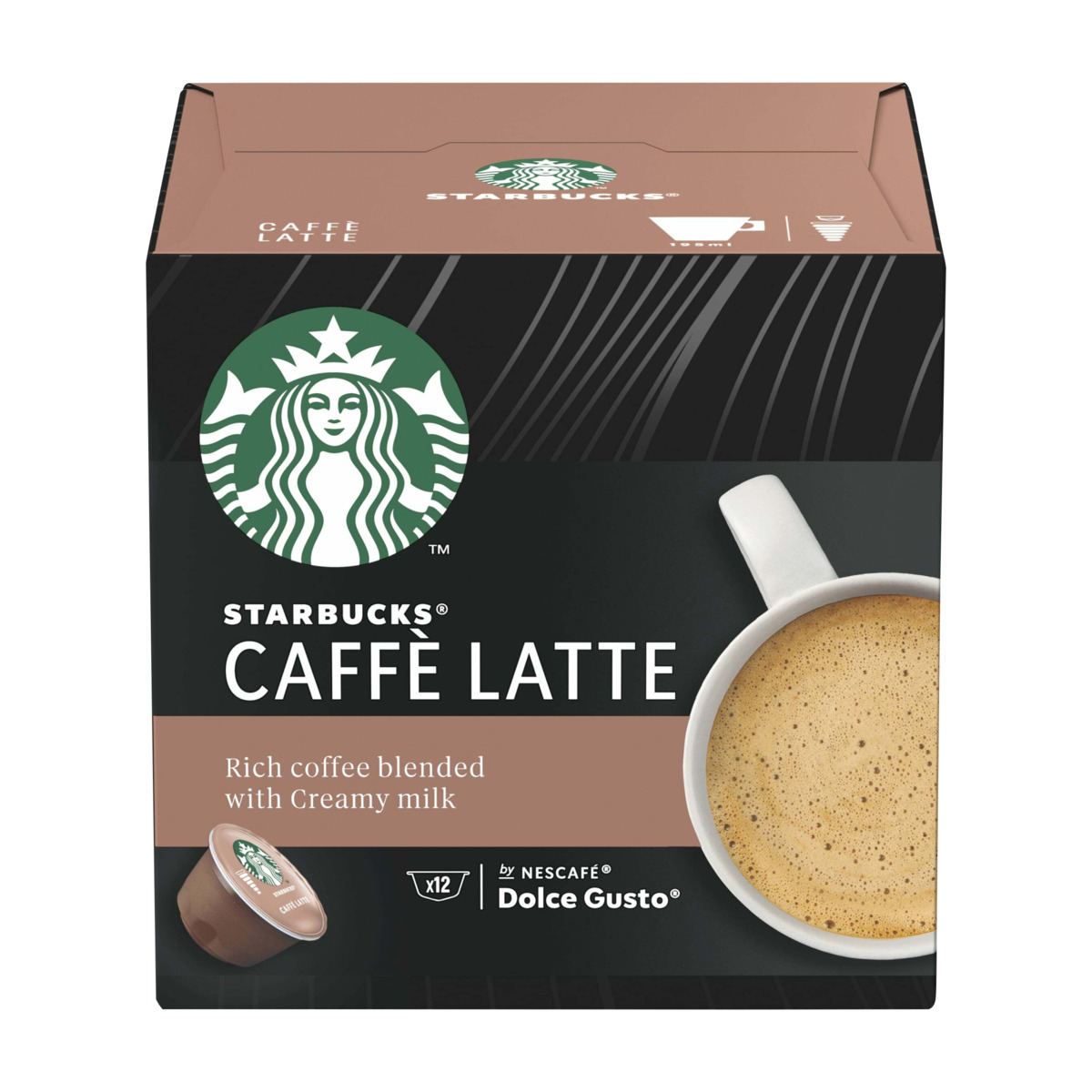 Starbucks Caffe Latte 12 kapsler