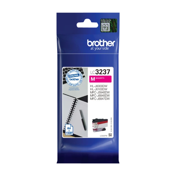 Brother LC-3237M mustekasetti 1 kpl alkuperäinen, magenta