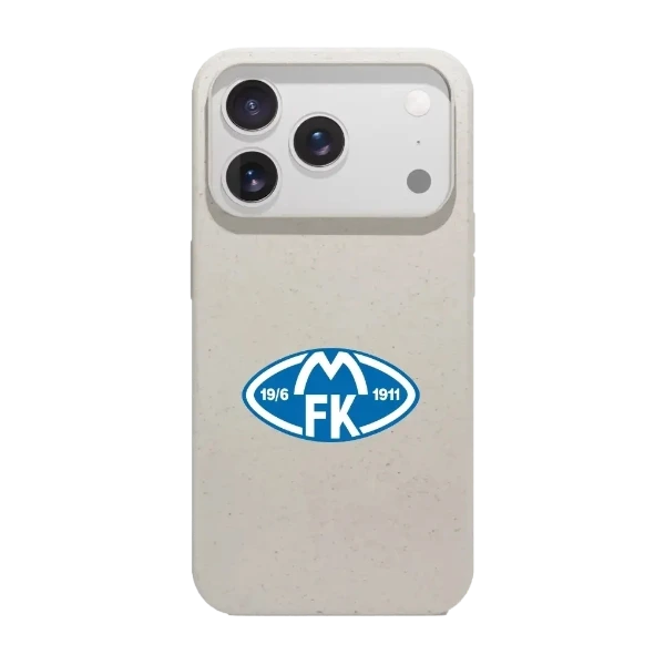 Phonecases3D iPhone 17 Pro Molde FK kompostoituva suojakuori, valkoinen