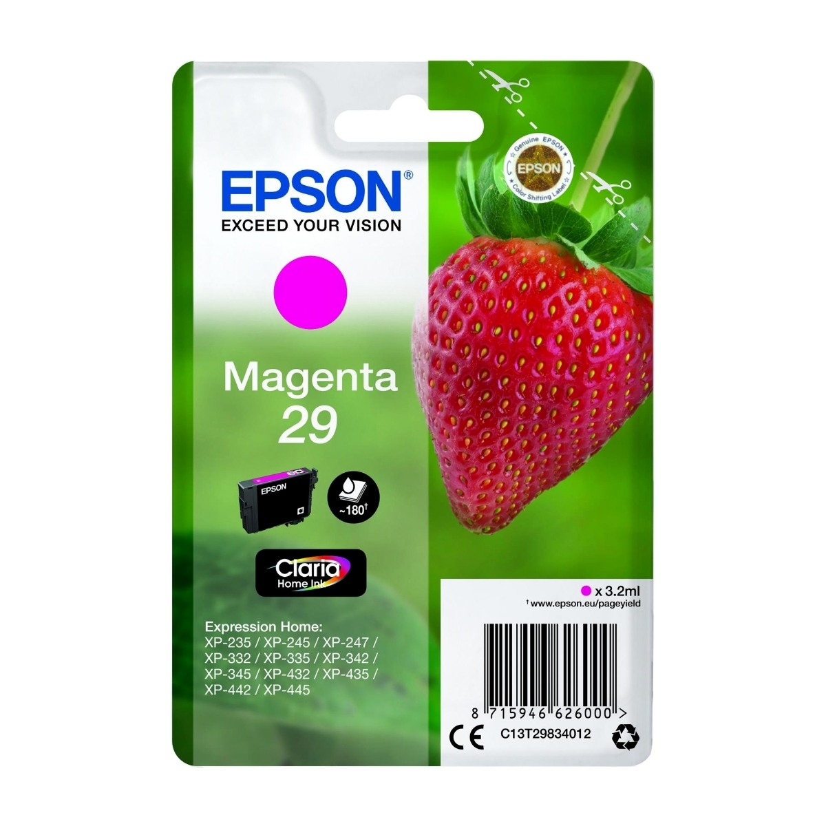 Epson 29, magenta