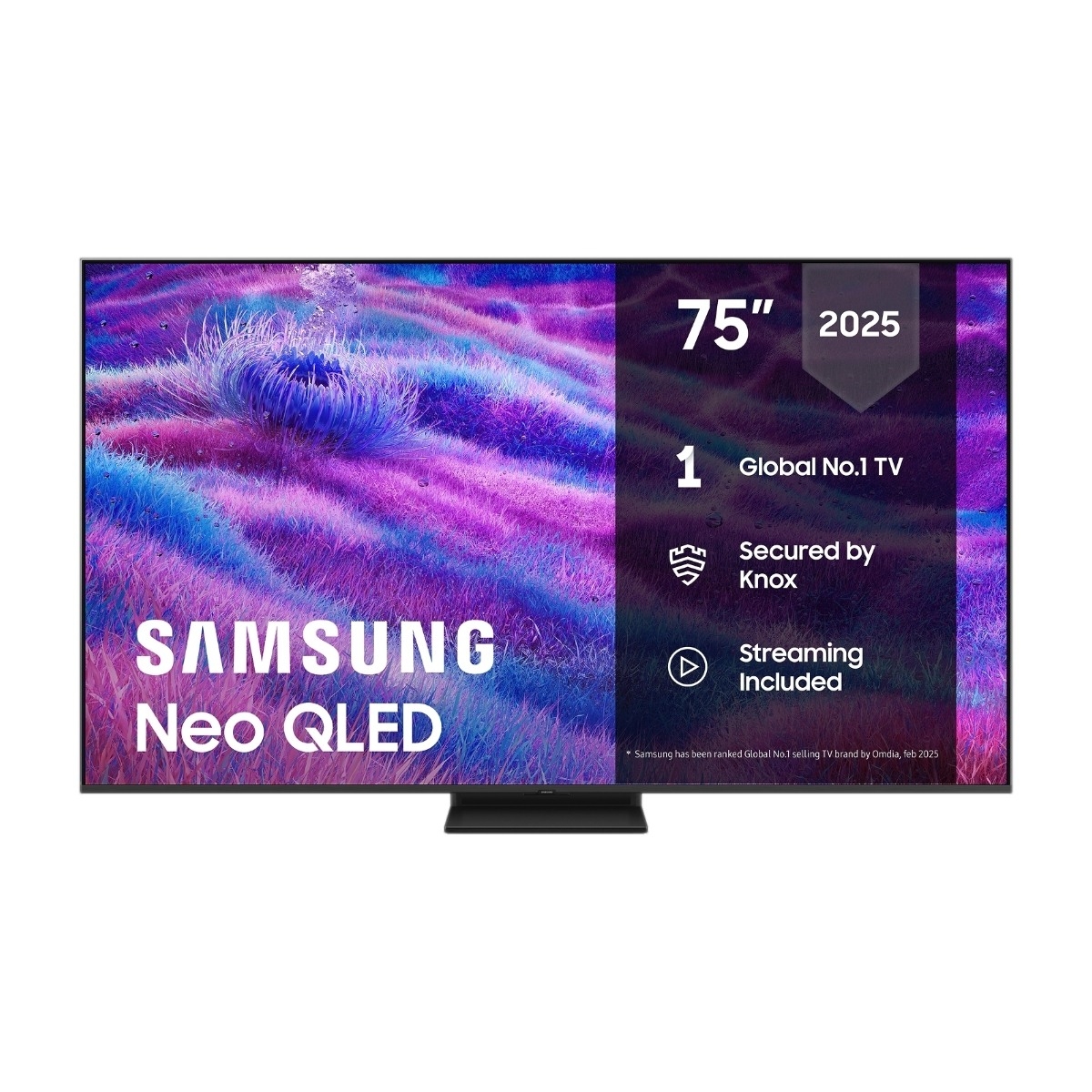 75" QN80F Neo QLED 4K Mini LED Smart TV (2025)