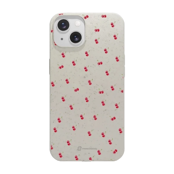 Phonecases3D iPhone 13 Martine Halvorsen kompostoituva suojakuori, valkoinen