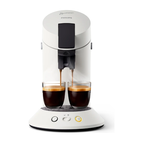 Senseo CSA210/11 Original Plus kaffepudemaskine, hvid - POWER.dk
