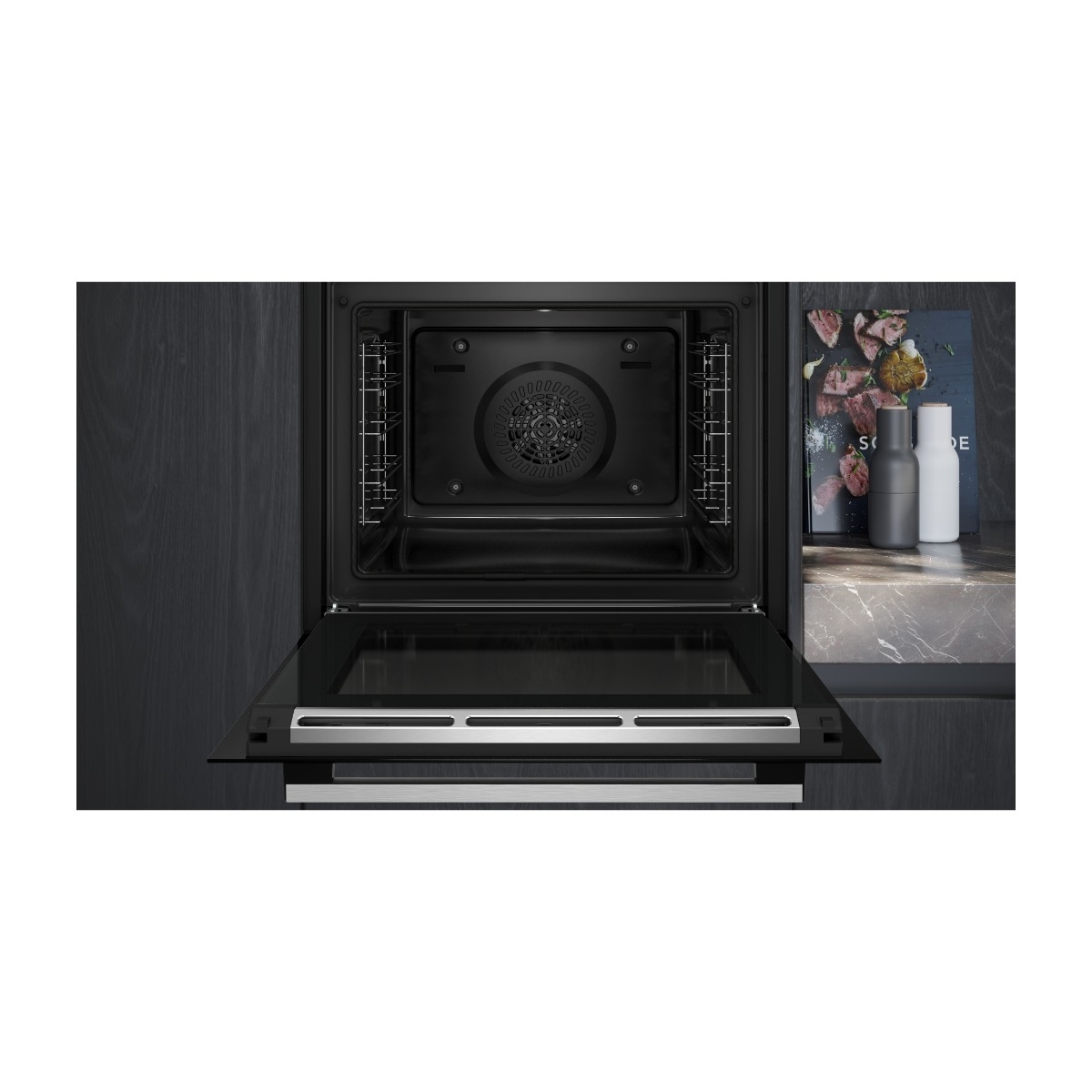 Siemens iQ500 HB579GBS0 indbygningsovn billede 7