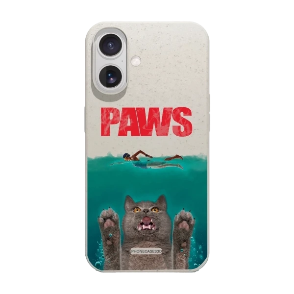 Phonecases3D iPhone 17 Joseph Tate kompostoituva suojakuori, valkoinen