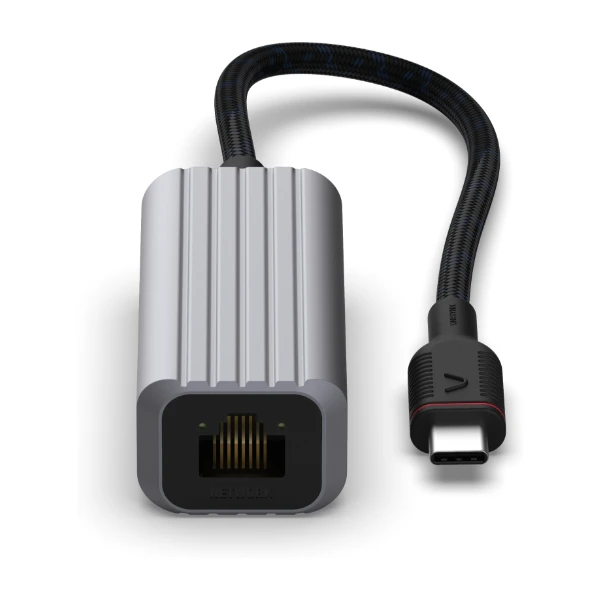 Unisynk USB-C -verkkosovitin, harmaa