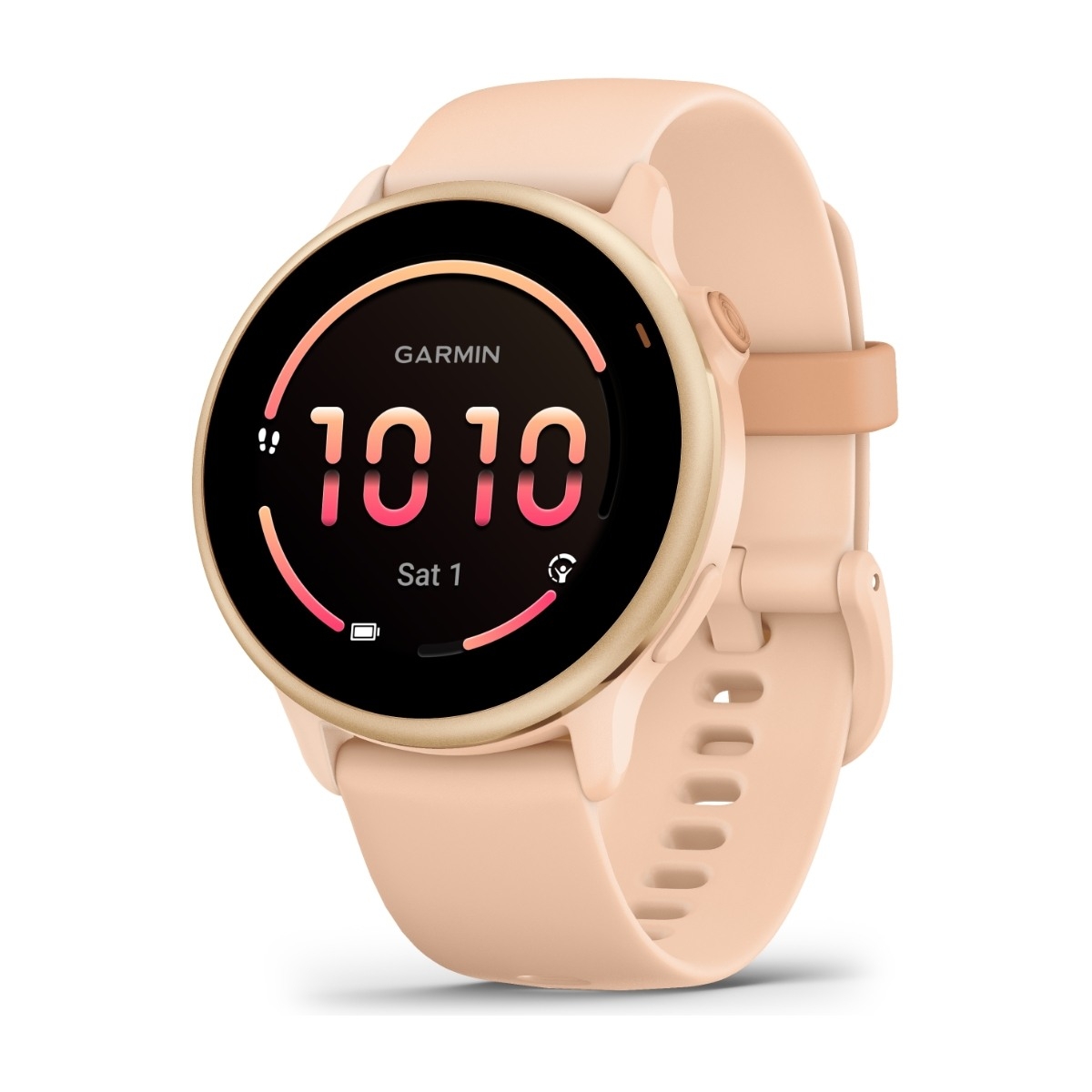 Garmin Vivoactive 6 sportsklokke, rosa/rosa AMOLED