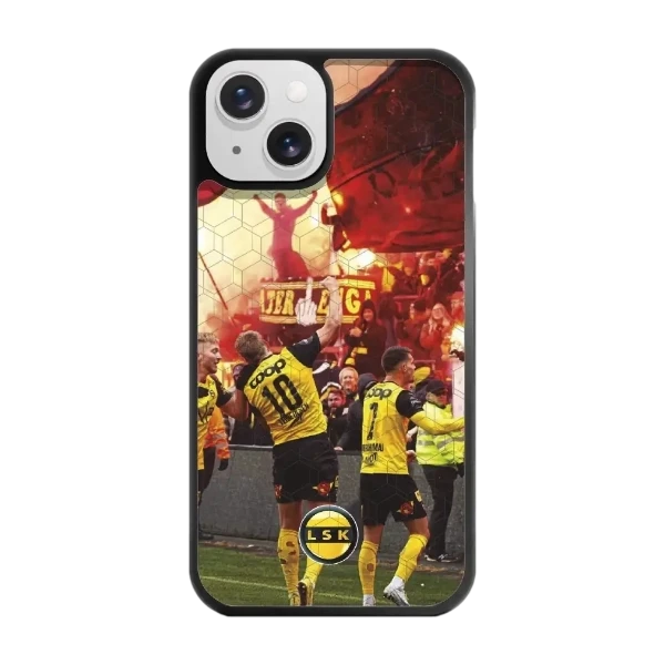 Phonecases3D iPhone 13 Lillestrøm SK -3D suojakuori, musta