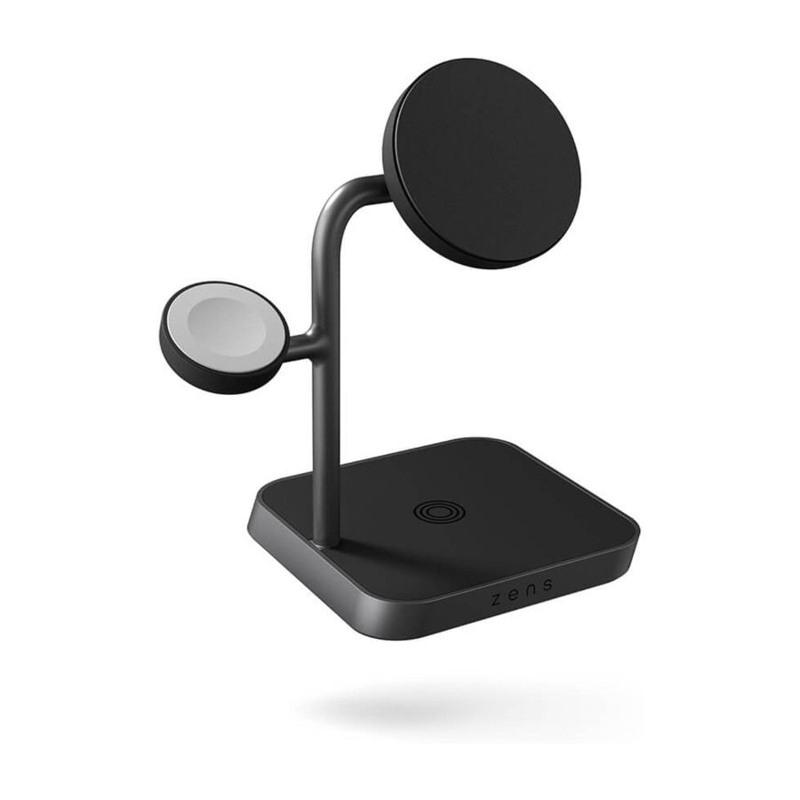 Zens Office Charger Pro 3 Magsafe/Qi2 trådløs lader, svart